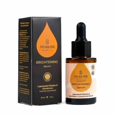 Ser antioxidant, BRIGHTENING Serum cu Vitamina C lipozomala si Glutation, 30ml, ProGlow
