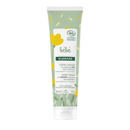 Crema Bio impotriva iritatiilor din zona scutecului Bebe, 100ml, Klorane