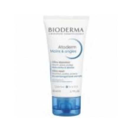 Crema de Maini si Unghii, Bioderma, Atoderm, Mains & Ongles, pentru Piele Foarte Uscata, 50ml