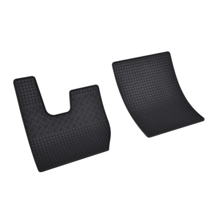 Covorase auto negre din cauciuc pentru IVECO S-Way 2019 - prezent (2 piese) Rigum Cehia
