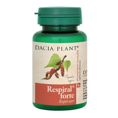 Respiral Forte, 60capsule, Dacia Plant