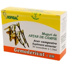 Gemoderivat din mladite si muguri de artar de campie, 30monodoze, Hofigal