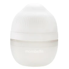 Biberon anticolici cu tetina din silicon 100% Breast-Like Ivory, 120ml, Mombella
