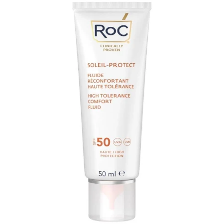 Fluid reconfortant cu SPF 50 Soleil Protect, 50ml, Roc