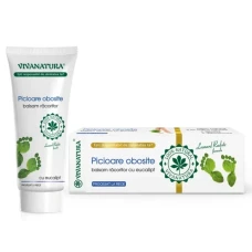 Picioare obosite – balsam răcoritor cu eucalipt, 75 mililitri, Vivanatura