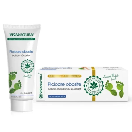 Picioare obosite – balsam răcoritor cu eucalipt, 75 mililitri, Vivanatura