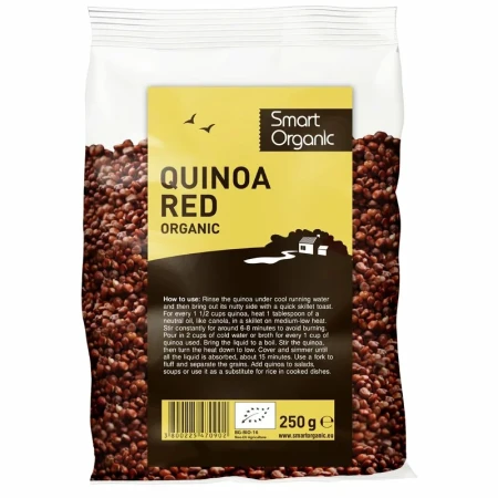 Quinoa roșie BIO Smart Organic
