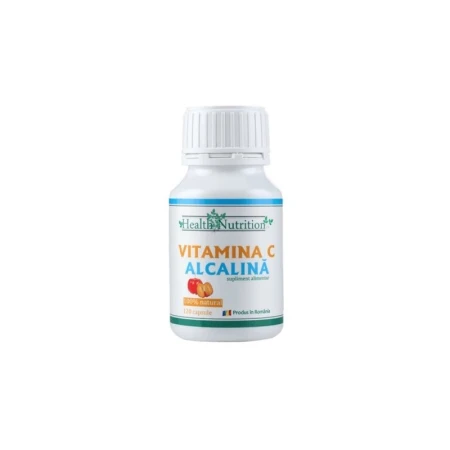 Vitamina C alcalina - Health Nutrition, 120 capsule