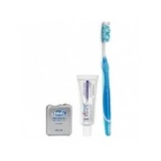 Set Igiena Orala, Crest, 3D White, Brilliance, Periuta Oral-B, Pasta Crest 24gr, Ata Dentara Glide 4m