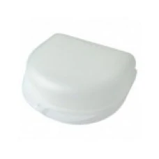 Cutie Depozitare, Zamo®, pentru Proteza, Aparat Dentar, Lucrari Dentare, Marime S, Culoare Alba