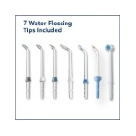 Dus Bucal, Waterpik WP-662, Aquarius, 7x Varfuri, 1400 psi, 10x Trepte Presiune, Rezervor 400ml