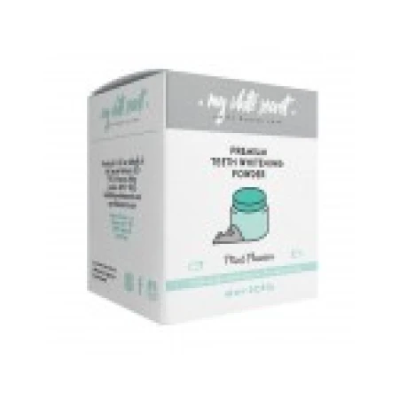 Pulbere Carbune Albirea Dintilor, My White Secret, 100% Natural, Aroma de Menta, 60gr