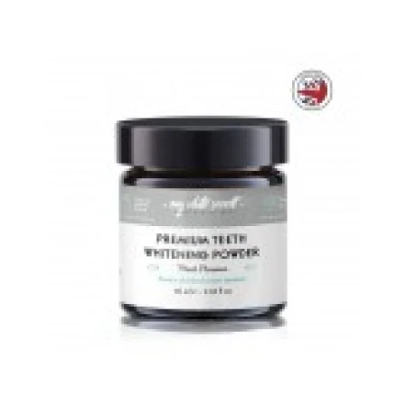 Pulbere Carbune Albirea Dintilor, My White Secret, 100% Natural, Aroma de Menta, 60gr
