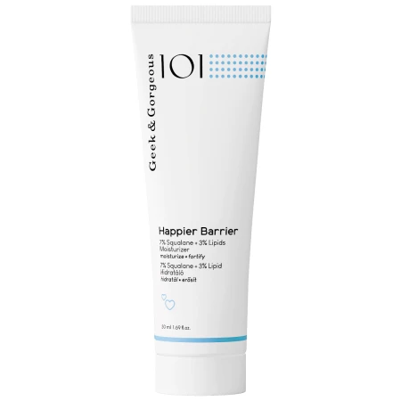 Crema 7% Squalan + 3% Lipide + 0.1% Ceramide Happier Barrier, 50ml, Geek&Gorgeous