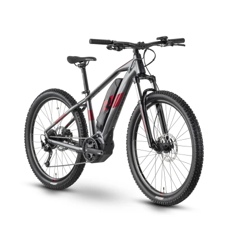 Bicicleta Electrica Raymon HardRay E 3.0 - 29 Inch, M, Gri-Rosu