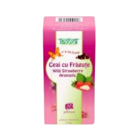 Ceai cu fragute, 20 plicuri, Plafar