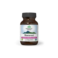Shatavari Echilibru Hormonal Natural, Lactatie, Fertilitate, eco, 60 CPS VEG, Organic India