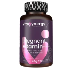 Complex de vitamine pentru femei insarcinate, 90 tablete, Vitaxynergy