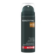 Deodorant antiperspirant Men Active, 150ml, Gerovital