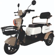 Samus Triciclu electric Samus Kentucky-3R1-10T1000-60V20-Brown-White, 1000W,  Viteza Maxima 25 km/h, Acumulator 60(512) V/ 20 Ah, Tip baterie plumb acid, Autonomie 40-60 Km, Alb-Maro