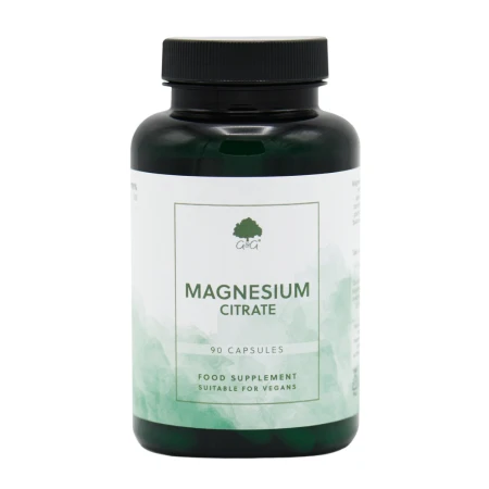 Citrat de Magneziu 125mg, 90 capsule, G&G