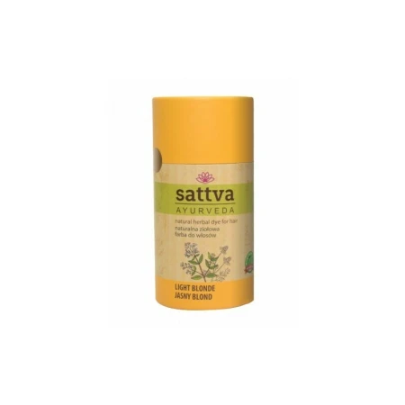 Vopsea de par Blond Deschis 150gr, Sattva Ayurveda