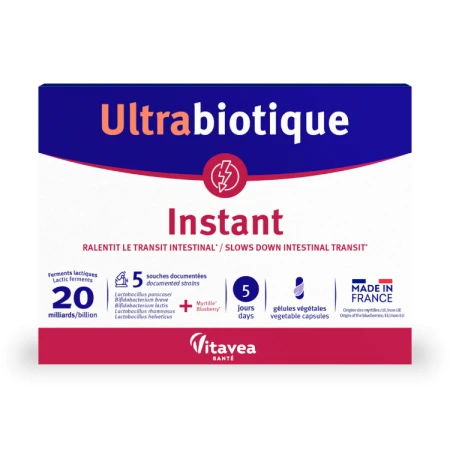 Probiotic pentru diareea acuta Instant, 10 capsule, Ultrabiotique