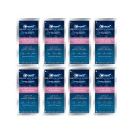 Set 8x Benzi Albirea Dintilor, Crest, 3D White, Brilliance Gentle, 6% Concentratie, 16 zile