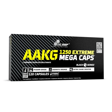 AAKG 1250 Extreme, 120 capsule, Olimp Sport Nutrition