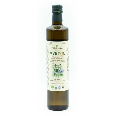 Ulei de masline extravirgin Myrtoo, bio, 750ml, Stamatakos Olivegrove