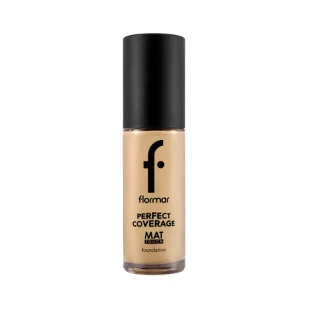 Fond de ten mat Perfect Coverage Mat Touch 305 Golden Honey, 30ml, Flormar