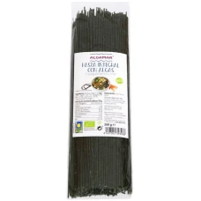Spaghetti integrale din grau dur cu alge bio 250g Algamar