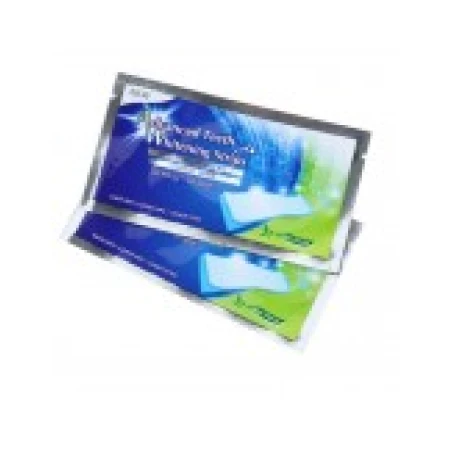 Benzi Albire Dinti, Advanced Teeth Whitening, fara Peroxid, Vegan-Friendly, Cutie 14 plicuri, 28 benzi