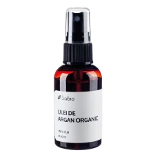 Ulei de argan organic presat la rece, 60ml, Sabio