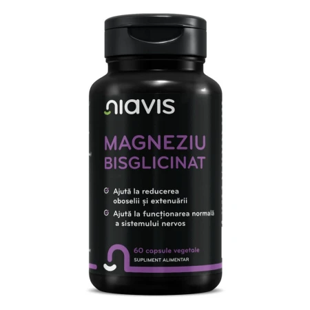 Magneziu Bisglicinat 60cps, Niavis