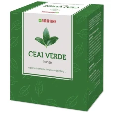 Ceai verde cutie , 50 grame , Quantum Pharm