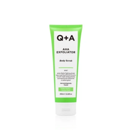 Gel exfoliant cu acid AHA si extract din mere, 75ml, Q+A