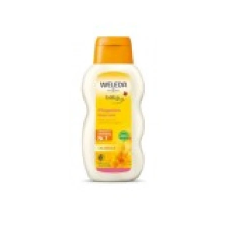 Lotiune de Corp pentru Copii, Weleda Baby, cu Galbenele, Efect Hidratant pentru Fata si Corp, Calmeaza Iritatiile, 200ml