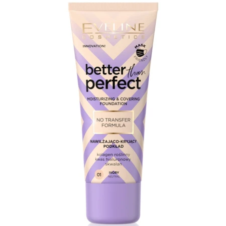 Fond de ten Better Than Perfect No. 01 Ivory, 30ml, Eveline Cosmetics