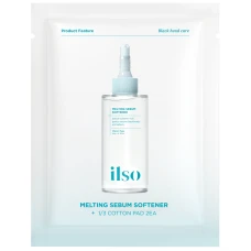 Dischete cu esenta pentru indepartarea sebumului Melting Sebum Softener Trial Kit, 2 bucati, Ilso
