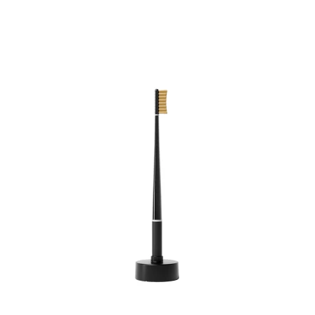 Periuta de dinti cu Vitamina C + Baza calendaristica Gold Perfect Black, 1 bucata, Piuma