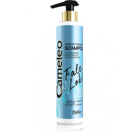 Sampon Cameleo Waves & Curls Keratin, 250ml, Delia Cosmetics