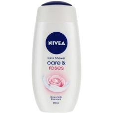 Gel de dus Care & Roses, 250ml, Nivea