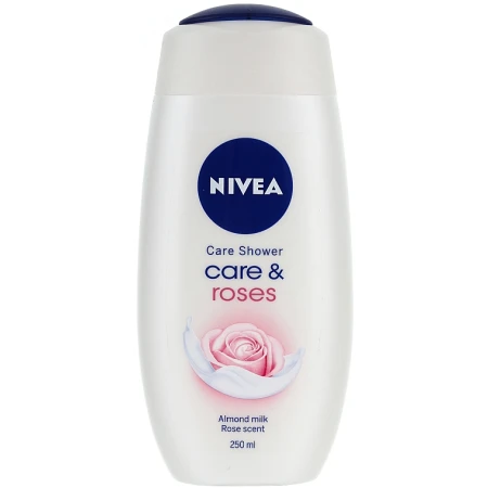 Gel de dus Care & Roses, 250ml, Nivea