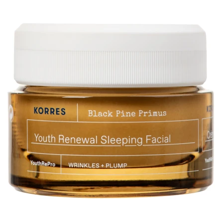 Crema de noapte Black Pine Primus, 40ml, Korres