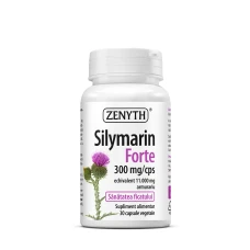 Silymarin Forte 300mg, 30 capsule vegetale, Zenyth