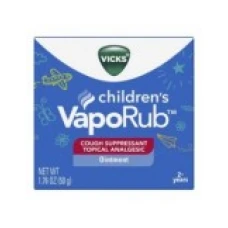 Unguent Rubefiant pentru Copii, Vicks, VapoRub, Efect Adjuvant impotriva Simptomelor de Raceala si Tuse, 50gr