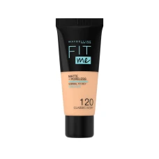 Fond de ten Matte & Poreless 120 Classic Ivory Fit Me, 30ml, Maybelline