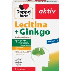 Lecitina + Ginkgo, 30 capsule, Doppelherz
