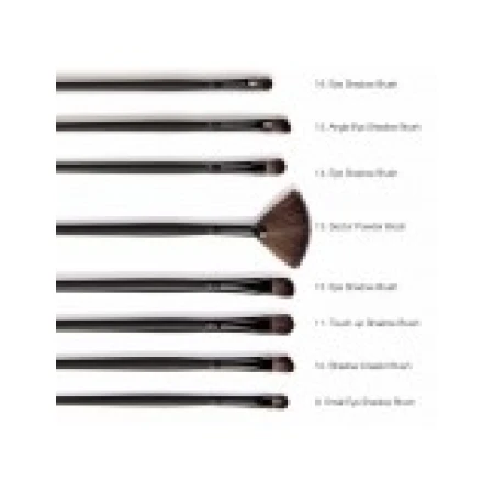 Set 32x Pensule Machiaj, Zamo, pentru Make-up, diverse Modele, culoare Neagra